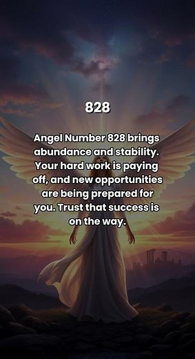 Angel Number 828 Meaning: Success & Stability 💰