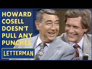 Howard Cosell Doesn't Pull Any Punches | David Letterman