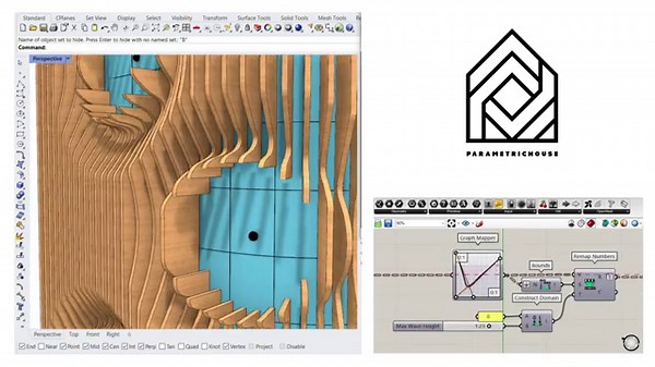 Rhino Grasshopper Script (Parametric Facade)