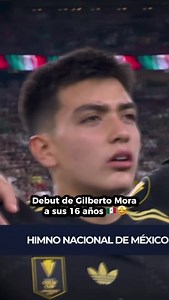 💎 ¡Vaya debut en fase final de Copa Oro con solo 16 años! 🇲🇽🔥 📺 Recuerda que el camino de #MexicoPorLaCopa y que TODA la #CopaOro se vive en tu #VeranoFutbolero a través de VIX y TUDN 🤩🇲🇽 | TUDN MEX