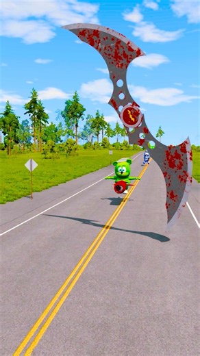 FUNNY AND CRAZY CARS VS BLADE #shorts | Drive Range