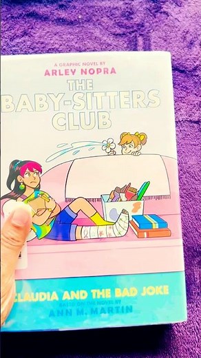 The Baby-Sitters Club - Claudia and the Bad Joke #shorts #kidsbooks #graphicnovel