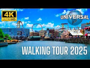 Universal Studios Florida 2025 in 4K 60FPS | Walking Tour + Rides POV & Park Vibes
