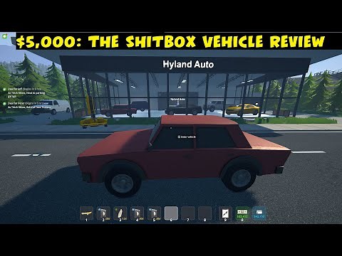 The Shitbox Vehicle/Car Review | How many Trunk Slot and Speed | Schedule 1 Game