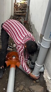 Plumbing Work Inspection Pvc Chamber Install..🛠🚿⭐️ #fbviralpost #fbviralreels #challenge #fbreelsvideo #trendingreel #followme #fb #plumbing #plumbingwork #plumbinglife #bathroomdesign #frplumbermind | FarMan Shahzada