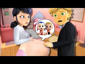 [🐾paper diy🐾] Pregnant Ladybug & Cat noir have a twin baby - Miraculous paper dolls story