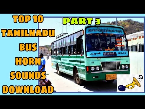 Top 10 tamilnadu bus horn sounds download # tamilnadu bus horn sound effects # tn horn for bussid