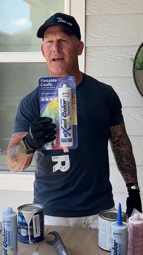 28K views · 149 reactions | Color your caulking! #painter #caulk #sashco | The Idaho Painter | Facebook