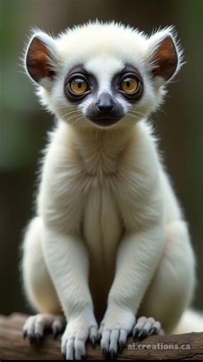 Sifakas: The Leaping Acrobats of Madagascar #animalfacts #wildlife