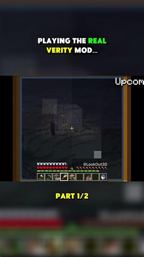 Playing The Real Verity Mod… I Part 1 I #Minecraft #minecraftchallenge #challenge #lookout2dd #yt