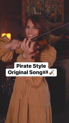 This pirate style section from my original song Legendary Guardian is definitely a fun one to play! Sheet music is available on my site as well as in my new physical sheet music book! 😄🏴‍☠️🎼 #piratemusic #fantasymusic #violin #sheetmusic | Taylor Davis