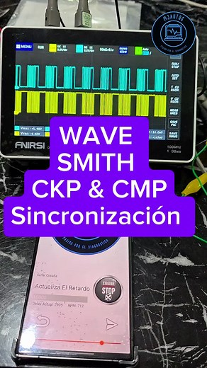 Sincronización CKP y CMP en Osciloscopia Automotriz