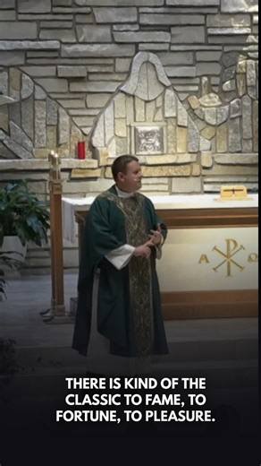 "When these things fall out of order, that's when it becomes a problem." Father Joseph Gifford's powerful reminder that our attachments — even good ones — need proper ordering with God first. Only then can we find true freedom from worldly slavery. #PrioritizingGod #ChristianWisdom #Disciple | Church of Saint Paul