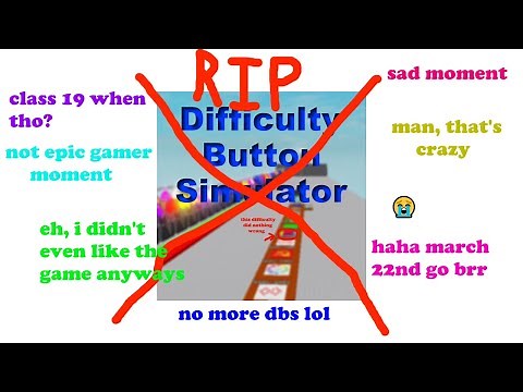 About Difficulty Button Simulator