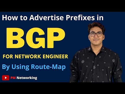 How to advertise prefixes in BGP by using route-map | BGP Protocol tricks | CCNP_Routing | #ccna