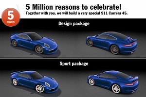 Porsche réalise une 911 4S pour ses fans