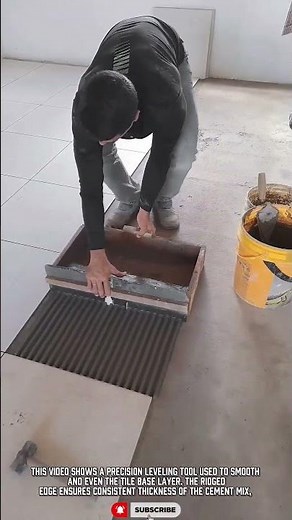 Specialized Masonry Tool: Simple & Efficient Tile Base for Flooring Installation