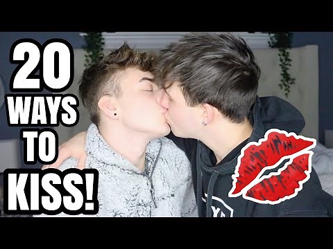 20 WAYS TO KISS MY BOYFRIEND! w/ Brandon Szczupaj
