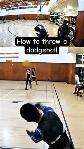 How to throw a dodgeball 👌 #shorts #dodgeball #highlights #sports