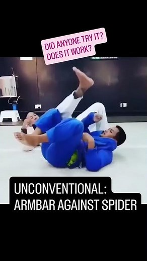 Brazilian Jiu-Jitsu technique: Armbar against spider guard #bjj #armbar #spiderguard #jiujitsu