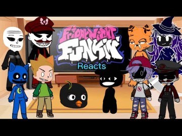 Friday night funkin mod characters react: part 49