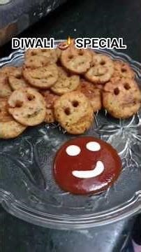 Homemade Smiley Recipe 😍 | Diwali Special Snack 🪔✨ #Shorts