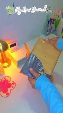 Diary With Hidden Features? 🤫 #ytshorts #journal #lockandkey