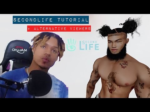 SECONDLIFE TUTORIAL | WALKTHROUGH + How to download SECONDLIFE Viewer | FIRESTORM + BLACK DRAGON