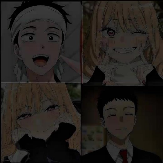 Anime Edits Featuring Marin and Gojou