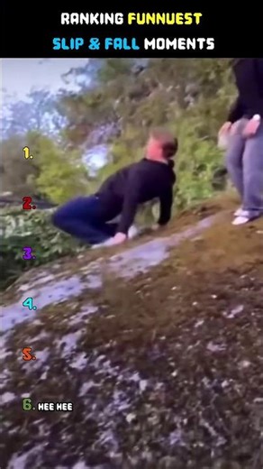 Ranking Funniest Slip & Fall Moments 🤣