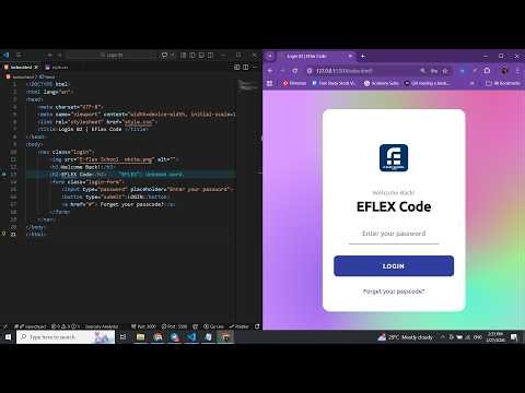 ASMR Project 02- Modern Login Page Ui Design - No Speaking