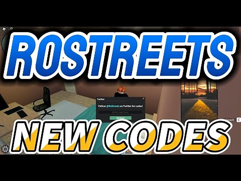 *NEW* RoStreets Codes + How to Redeem