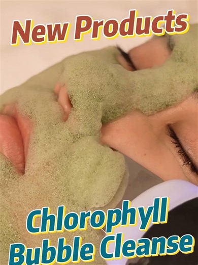 Chlorophyll Bubble Mask: Deep Clean Your Pores Naturally