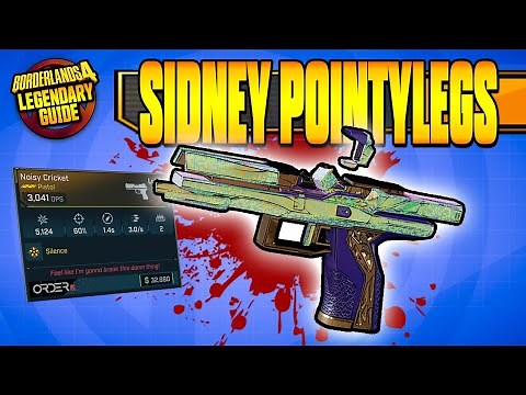Sidney Pointylegs Legendary Drop Guide | Borderlands 4