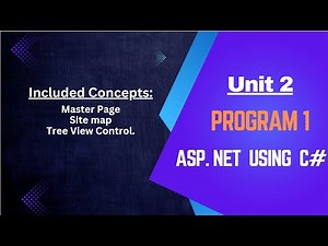 Unit:2 Program:1 ASP.NET using C#