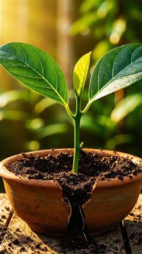 Jackfruit Tree Early Growth Stage