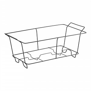 Table Mate Black Wire Chafer Stand for Full Size Disposable Pans BHD20F - 24/Case