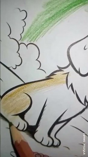 Simple Pencil Art #funwithart207 #youtubeshort #pencildrawing