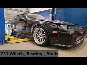 Z31 300zx Wheels, Bearings, extended Studs