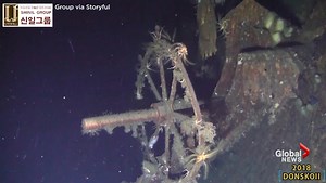 Submarine explores wreck of Russian warship believed to have been sunk in Russo-Japanese War