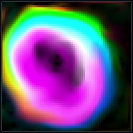 Artistic FastFluid Realtime Simulation — Hypnotic Generative Animation for LEDs #generativeart