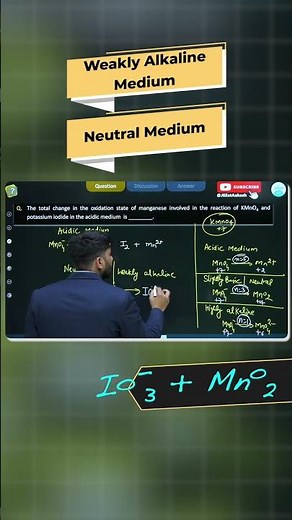 Master Potassium Permanganate Reactions in Different Mediums 🧪 ⚛️