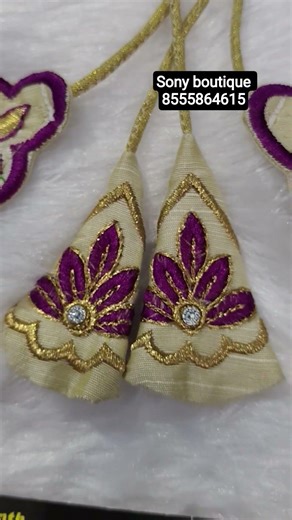 Potneck computer embroidery blouse with cutwork👌finishing#viral#trending#ytshorts#botique#embroidery