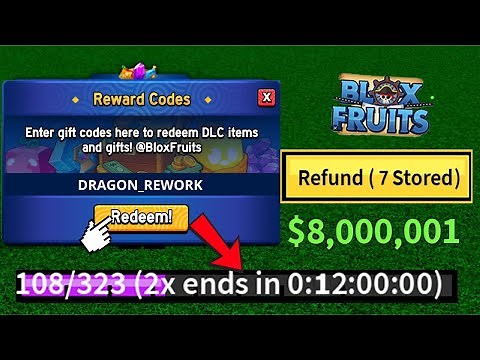 ALL 26 DOUBLE XP & STAT RESET CODES & FREE STAT REFUND | BLOX FRUITS NEW CODE SEPTEMBER 2024