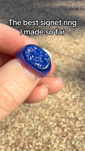 Jess Kingston Jewellery | A little bit of texture on the face of this oval signet ring for character #jewellerydesign #australianjeweller #jewellerymaking... | Instagram