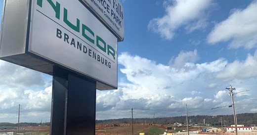 Nucor starts work on Brandenburg, Ky. steel mill
