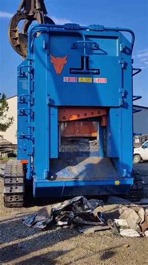 CAT Shear Baler | Shear Process