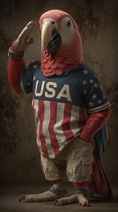 American Parrot? You Gotta See This! 🇺🇸🦜