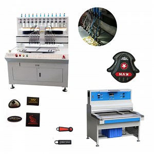 [Hot Item] Automatic PVC Badge Label/Key Chain/Zipper Puller/USB Cover Watch Band Making Machine