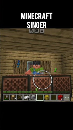 MINECRAFT SINGER 🫠🫠 #editing #minecraft